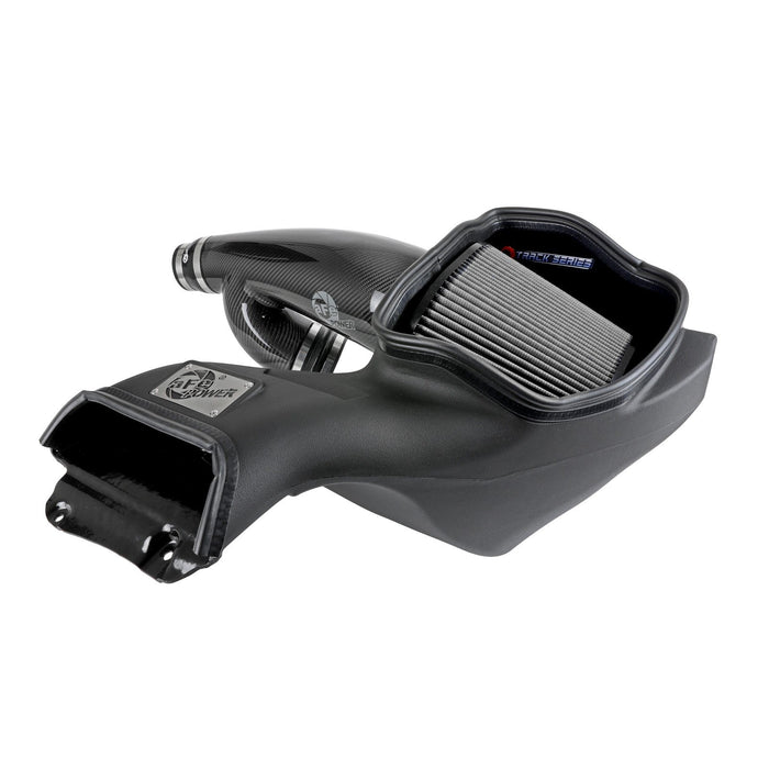aFe Power Track Series Stage-2 Carbon Fiber Intake System w/ Pro Media Ford F-150 Raptor 17-20 V6-3.5L (tt)