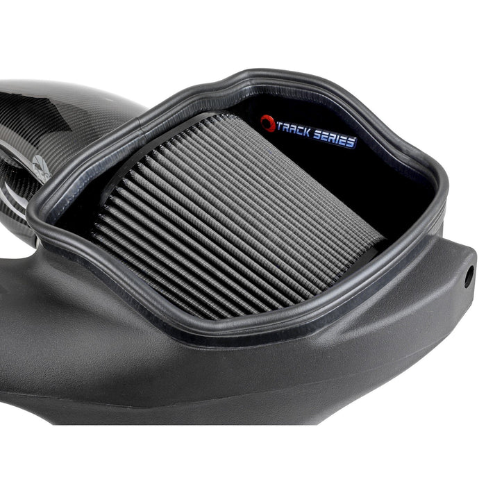 aFe Power Track Series Stage-2 Carbon Fiber Intake System w/ Pro Media Ford F-150 Raptor 17-20 V6-3.5L (tt)