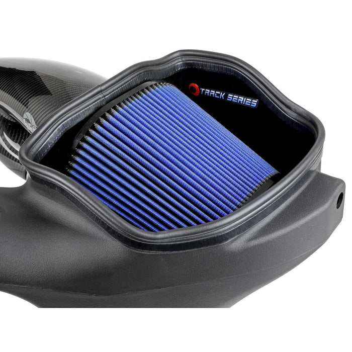 aFe Power Track Series Stage-2 Carbon Fiber Intake System w/ Pro Media Ford F-150 Raptor 17-20 V6-3.5L (tt)
