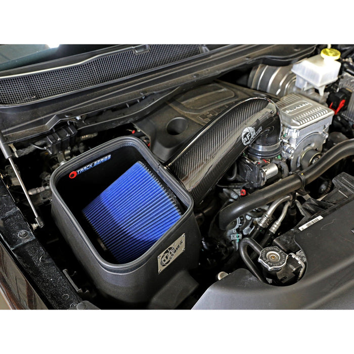 aFe Power Track Series Stage-2 Carbon Fiber Intake System w/ Pro Media RAM 1500 19-21 V8-5.7L HEMI