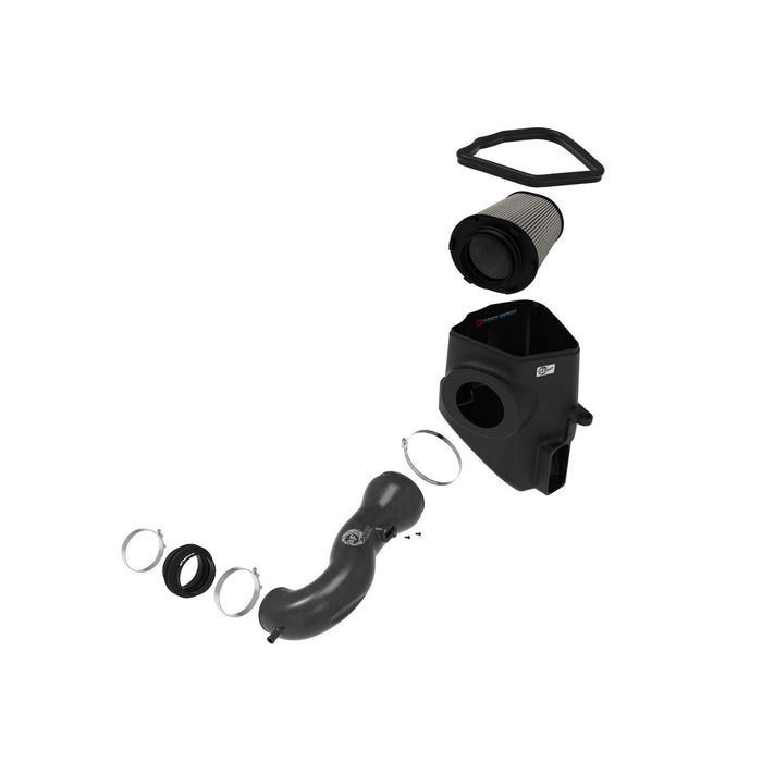 aFe Power Track Series Stage-2 Carbon Fiber Intake System w/ Pro Media GM Silverado/Sierra 1500 19-21/Tahoe/Suburban/Yukon/XL 2021 V8-5.3/6.2L