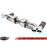 AWE Tuning Porsche 991.2 Turbo Performance Exhaust and High-Flow Cat Sections - Silver Quad Tips