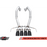 AWE Tuning 14-19 Chevy Corvette C7 Z06/ZR1 (w/o AFM) Track Edition Axle-Back Exhaust w/Black Tips
