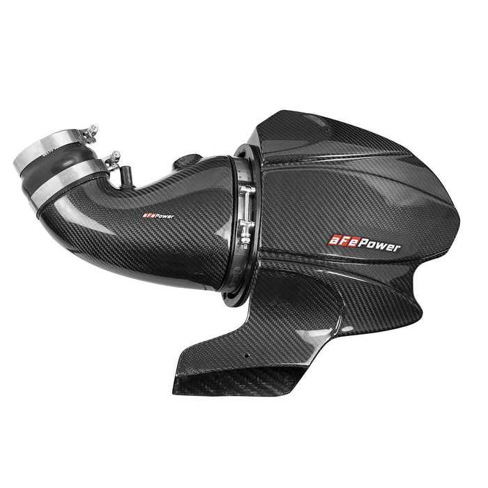 aFe Power Black Series Carbon Fiber Cold Air Intake System w/ Pro Media Jeep Grand Cherokee SRT8 (WK2) 12-20 V8-6.4L HEMI