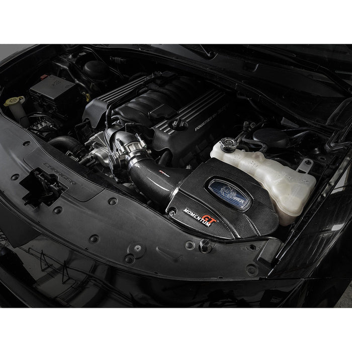 aFe Power Black Series Carbon Fiber Cold Air Intake System w/ Pro Media Dodge Challenger/Charger/Chrysler 300 SRT8/SRT 11-20 V8-6.4L HEMI