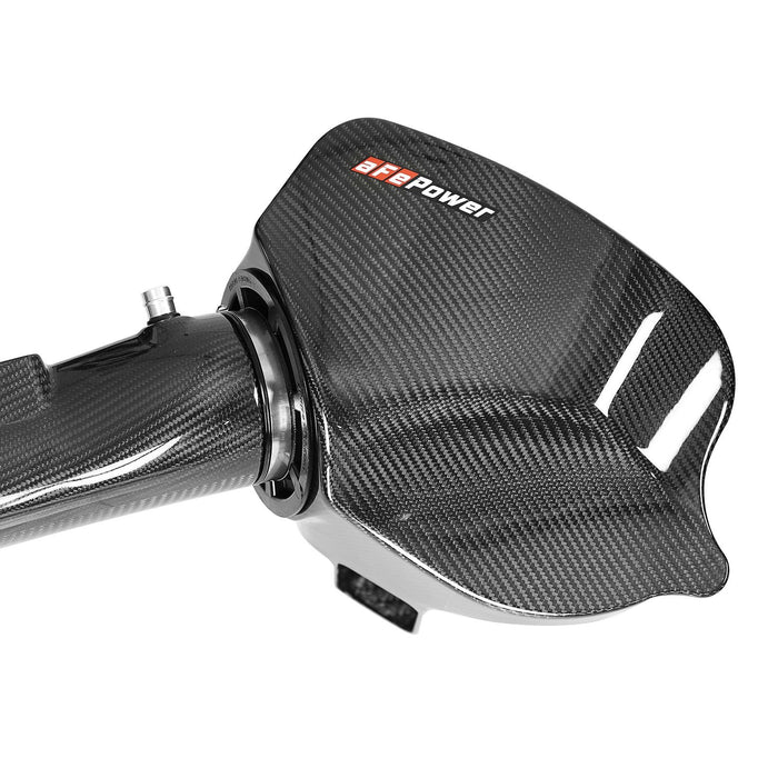 aFe Power Black Series Stage-2 Carbon Fiber Cold Air Intake System w/ Pro Media BMW M2 (F87) 16-18 L6-3.0L (t) N55