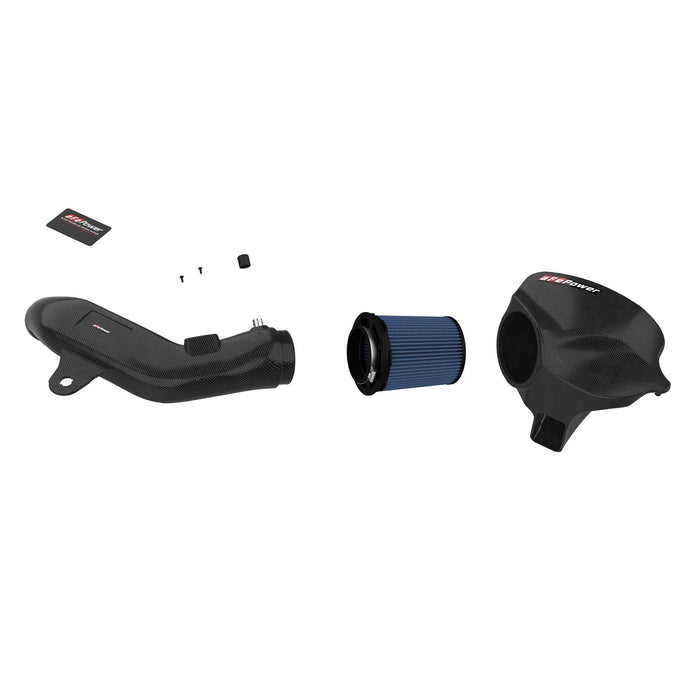 aFe Power Black Series Stage-2 Carbon Fiber Cold Air Intake System w/ Pro Media BMW M2 (F87) 16-18 L6-3.0L (t) N55