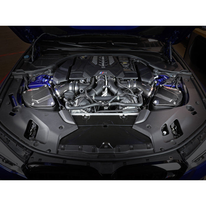 aFe Power Black Series Stage-2 Carbon Fiber Cold Air Intake System w/ Pro Media BMW M5 (F90) 18-20 V8-4.4L (t) S63