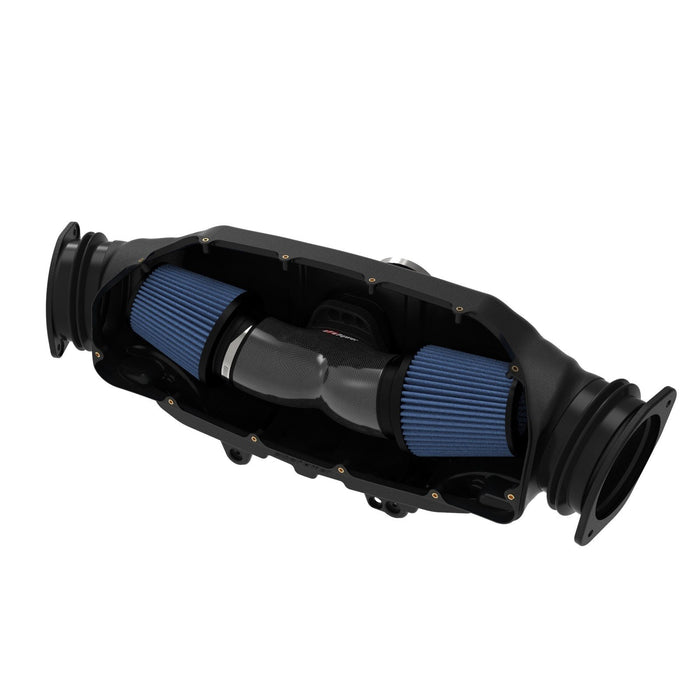 aFe Power Black Series Stage-2 Carbon Fiber Cold Air Intake System w/ Pro Media Chevrolet Corvette (C8) 2020 V8-6.2L