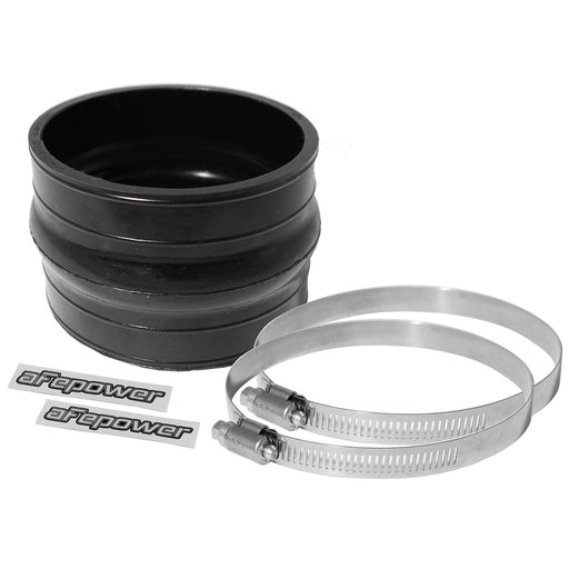 aFe Power Magnum Force Cold Air Intake System Replacement Coupling Kit (4-1/4 IN ID x 3 IN L) Straight Coupler w/ Hump - Black