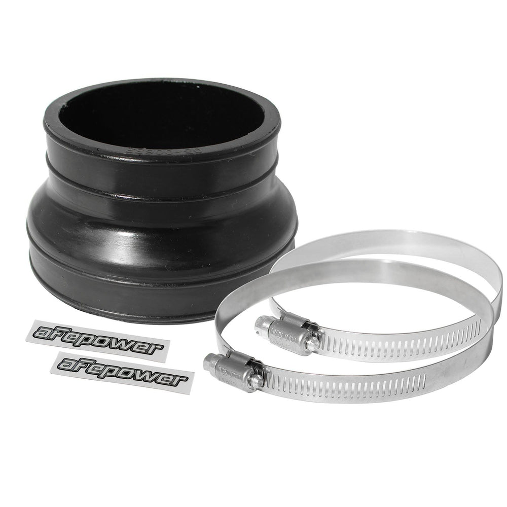 aFe Power Magnum Force Cold Air Intake System Spare Parts Kit (4-3/8 IN ID to 3-1/2 IN ID x 2-3/4 IN L) Straight Reducing Coupler - Black