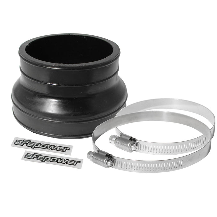 aFe Power Magnum Force Cold Air Intake System Spare Parts Kit (4-3/8 IN ID to 3-1/2 IN ID x 2-3/4 IN L) Straight Reducing Coupler - Black