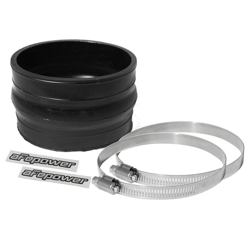 aFe Power Magnum Force Cold Air Intake System Spare Parts Kit (4-1/8 IN ID x 3 IN L) Straight Coupler w/ Hump - Black