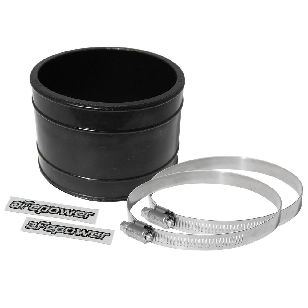 aFe Power Magnum Force Cold Air Intake System Spare Parts Kit (4 IN ID x 3 IN L) Straight Coupler - Black