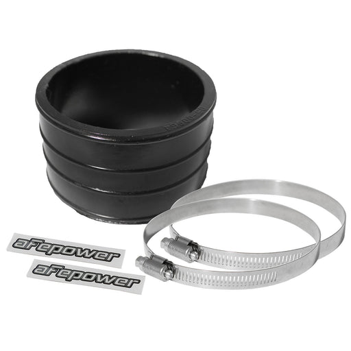 aFe Power Magnum Force Cold Air Intake System Spare Parts Kit (3 IN ID x 2 IN L) Straight Coupler - Black