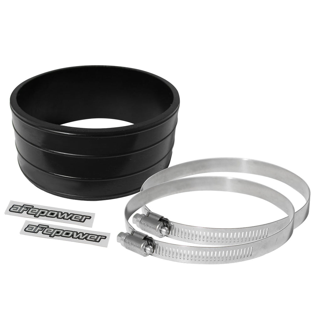 aFe Power Magnum Force Cold Air Intake System Spare Parts Kit (5 IN ID x 2-1/4 IN L) Straight Coupler - Black