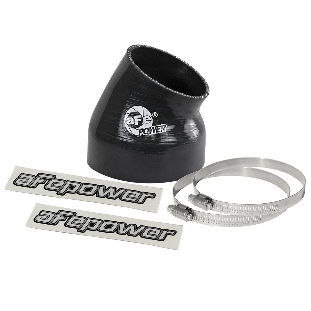 aFe Power Magnum Force Cold Air Intake System Spare Parts Kit (4 IN ID x 30 Deg.) Elbow Coupler - Black