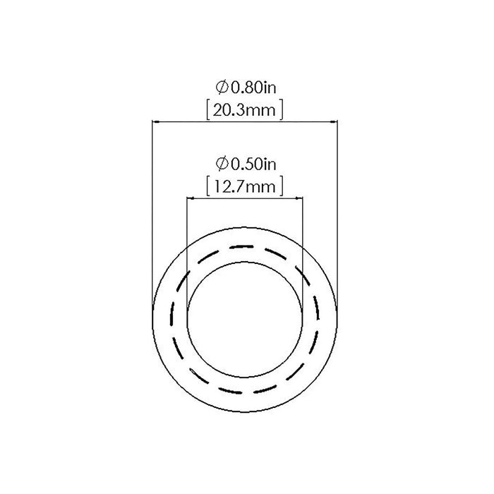 aFe Power Magnum Force Cold Air Intake System Spare Parts Kit 1/2 IN ID x 36 IN L