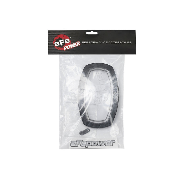 aFe Power Momentum Cold Air Intake System Replacement Sight Window - Oblong Black & Clear