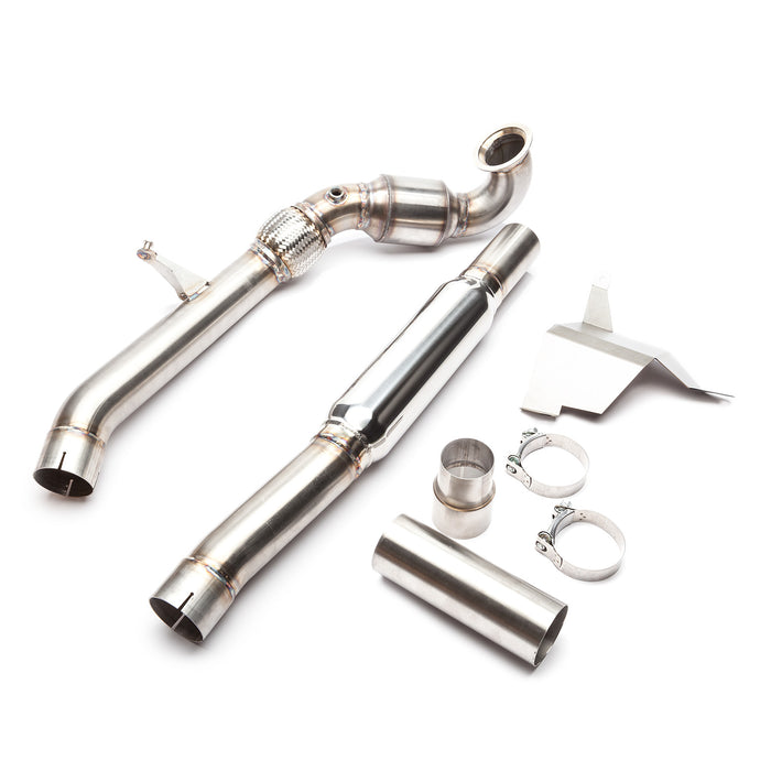 COBB Gesi Catted 3" Downpipe For Volkswagen (Mk7/Mk7.5) Golf R, Audi S3, A3 Quattro (8V)