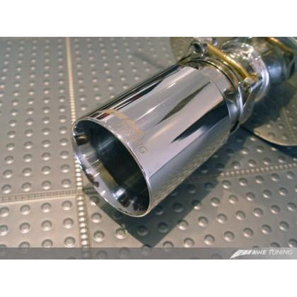 AWE Tuning Audi B6 S4 Touring Edition Exhaust - Polished Silver Tips