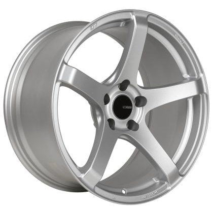 Enkei Kojin 18x8.5 35mm Offset 5x120 Bolt Pattern 72.6mm Bore Dia Matte Silver Wheel