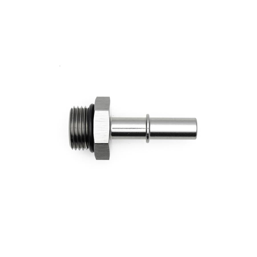DeatschWerks 8AN ORB Male to 3/8" Male EFI Quick Connect Adapter (incl O-Ring)