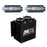DeatschWerks 2.5L Modular Surge Tank (Incl. 2 DW250iL In-Line Fuel Pump)