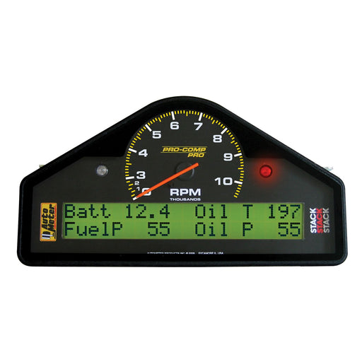 AutoMeter Pro-Comp Race Dash Display 0-3-10.5K RPM / MPH / FuelP / OilP / OilT / WTMP / Volt