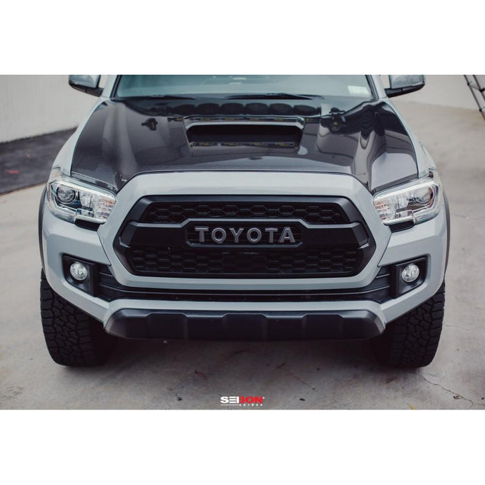 Seibon TR-Style Carbon Fiber Hood For 2016-2020 Toyota Tacoma