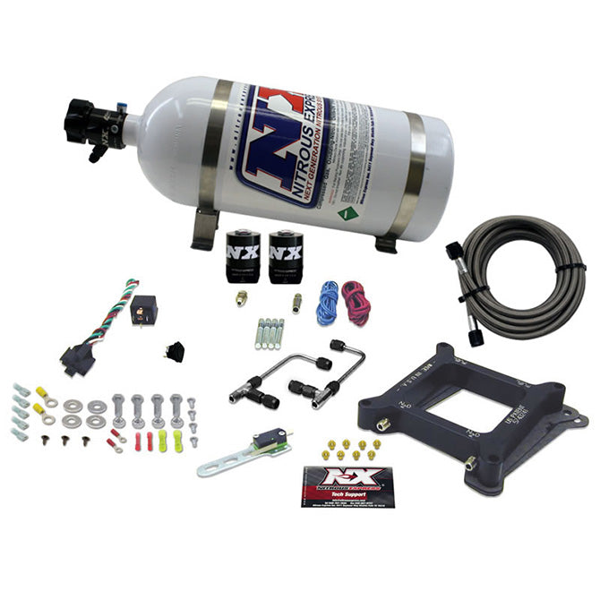 Nitrous Express 4150 Gemini Pro-Power Alcohol Nitrous Kit (100-500HP)