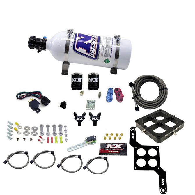 Nitrous Express Dominator Billet Crossbar Pro-Power Nitrous Kit (100-500HP) w/o Bottle