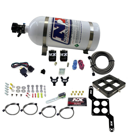 Nitrous Express Dominator Billet Crossbar Pro-Power Nitrous Kit (100-500HP) w/o Bottle