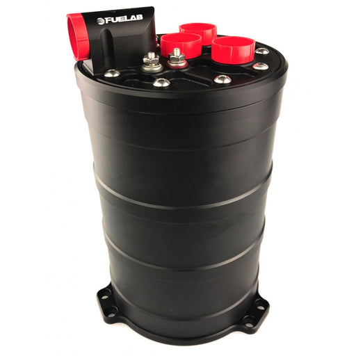 Fuel Lab Single 340lph E85 Pump Fuel Surge Tank System 235mm Tall