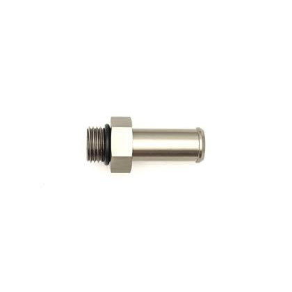 DeatschWerks 6AN ORB Male To 1/2in Barb Fitting (Single Barb - Incl O-Ring)