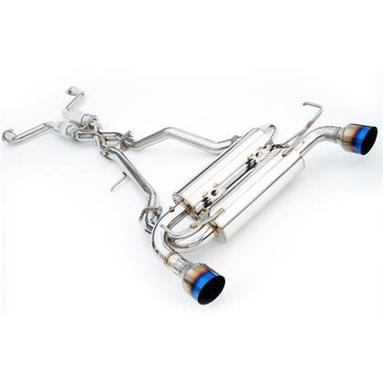 Invidia 03-06 Infiniti G35 Coupe Gemini Rolled Stainless Steel Tip Cat-back Exhaust