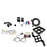Nitrous Express Dominator Single Entry Billet Crossbar RNC Nitrous Kit (250-750HP) w/o Bottle