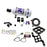 Nitrous Express Dominator Single Entry Billet Crossbar RNC Nitrous Kit (250-750HP) w/o Bottle