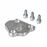Skunk2 VTEC Block-Off Plate - K Series - Raw