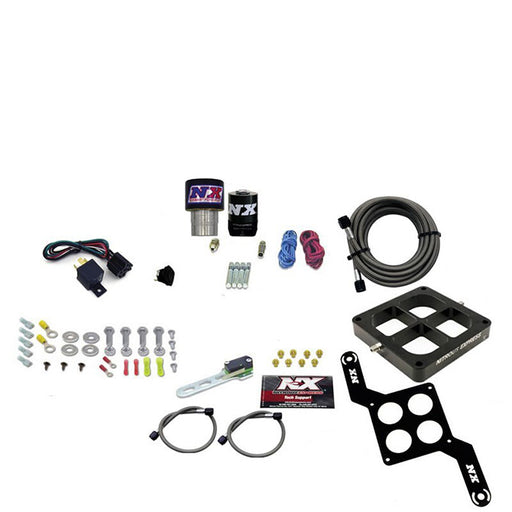 Nitrous Express Single Entry Crossbar RNC .178 4150 Flange Nitrous Kit (250-650HP)