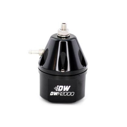 DeatschWerks DWR2000 Adjustable Fuel Pressure Regulator - Black