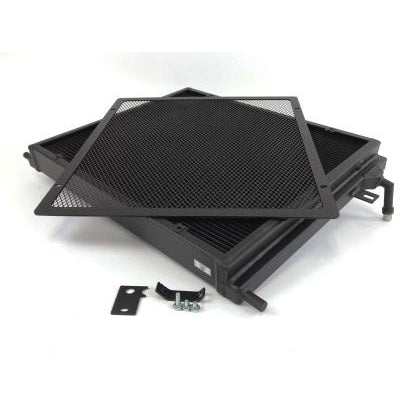 CSF BMW B58/B48 Front Mount Triple-Pass Heat Exchanger w/Rock Guard - Black