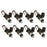 Injector Dynamics ID1050X Injectors 14mm (Grey) Adaptor Top (Set of 8) Dodge / Chrysler Hellcat/Trackhawk/Demon