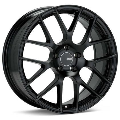 Enkei Raijin 18x8.5 50mm Offset 5x114.3 Bolt Pattern 72.6 Bore Diameter Matte Black Wheel