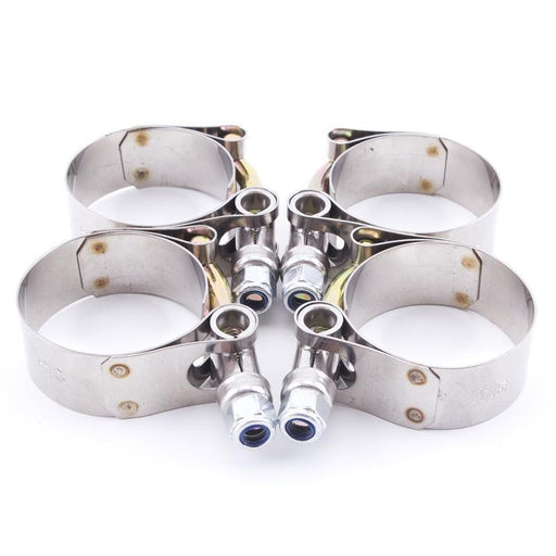 Hybrid Racing T-bolt Radiator Hose Clamp Kit (4pc Universal)
