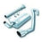 Borla 96-02 Toyota 4Runner 2.7L 4cyl/3.4L 6cyl 2WD/4WD Dual Right Rear Exit Catback Exhaust System