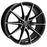Enkei DRACO 17x7.5 5x114.3 45mm Offset 72.6mm Bore Black Machined Wheel