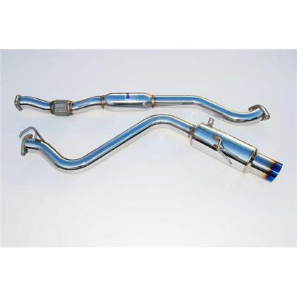 Invidia 08-09 WRX Sedan 76mm (101mm tip) REGULAR Titanium Tip Cat-back Exhaust