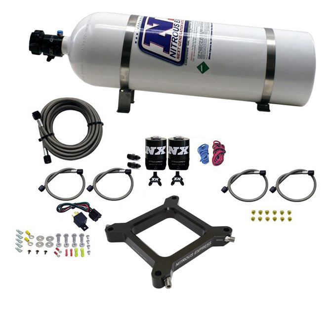 Nitrous Express 4150 Assassin Plate Pro Power Nitrous Kit (100-500HP)