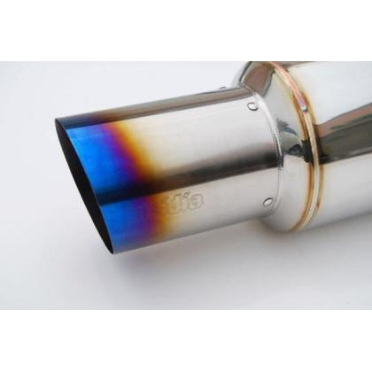 Invidia 08+ WRX Hatch / 08 STi 76mm RACING Titanium Tip Cat-back Exhaust